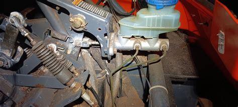 kubota skid steer parking brake release|My Kubota won’t release the bucket and parking brake on it after .